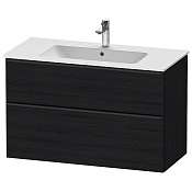 Duravit D-Neo Тумбочка подвесная, 62,5x101xh46,2 см, 1 ящик цвет Black Oak DE436301616