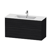 Duravit D-Neo Тумбочка подвесная, 62,5x121xh46,2 см, 1 ящик цвет Black Oak DE436401616