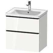 Duravit D-Neo Тумбочка подвесная, 62,5x63,4xh45,2 см, цвет белый высокогл. DE435402222