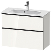 Duravit D-Neo Тумбочка подвесная, Compact 62,5x81xh37,2 см, цвет белый высокогл. DE436902222