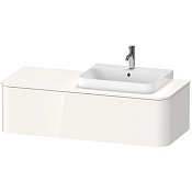 Duravit Happy D.2 Plus Столешница 16x130xh55 cм, для тумбы, DX, цвет белый глянцевый HP031KR2222