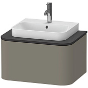 Duravit Happy D.2 Plus Столешница 16x65xh48 cм, для тумбы, цвет graphite supermatt HP031B08080