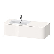 Duravit Happy D.2 Plus Тумба подвесная 35,4x130xh55 cм, SX, цвет белый глянцевый HP4952L2222