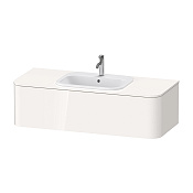 Duravit Happy D.2 Plus Тумба подвесная 35,4x130xh55 cм, цвет белый глянцевый HP4952M2222