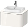 Duravit Happy D.2 Plus Тумба подвесная 354x65xh48 cм, цвет белый глянцевый HP494002222