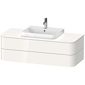 Duravit Happy D.2 Plus Тумба подвесная 40,8x130xh55 cм, цвет белый глянцевый HP497202222