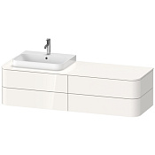 Duravit Happy D.2 Plus Тумба подвесная 408x160xh55 cм, цвет белый глянцевый HP4973L2222