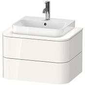 Duravit Happy D.2 Plus Тумба подвесная 408x65xh48 cм, цвет белый глянцевый HP496002222