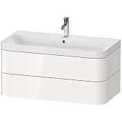 Duravit Happy D.2 Plus Тумба подвесная с умыв. 97,5х49хh46,8 см, цвет белый глянц. HP4348O2222