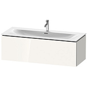 Duravit L-Cube Тумба подвесная под раковину, 40x122xh48,1 cм, цвет White High Gloss LC613902222