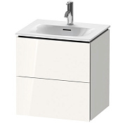 Duravit L-Cube Тумба подвесная под раковину, 55x52xh42,1 cм, цвет White High Gloss LC630402222