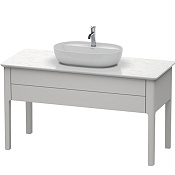 Duravit Luv База напольная, 74,3x138,8xh57,1 cм, выдв.ящик, цвет скандинавско белый LU956103939