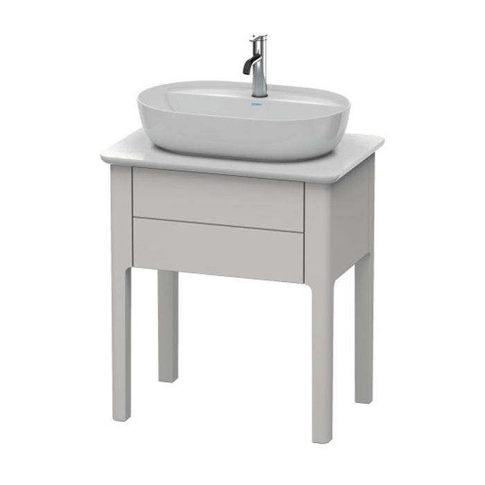 Duravit Luv База напольная, 74,3x68,8xh45 см, цвет скандинавско белый шелков.-мат. LU956003939