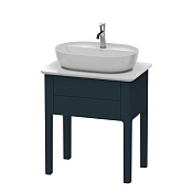 Duravit Luv База напольная, 74,3x68,8xh45 см, цвет темно-синий шелков.-мат. LU956009898