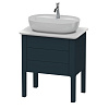 Duravit Luv База напольная, 74,3x68,8xh45 см, цвет темно-синий шелков.-мат. LU956509898