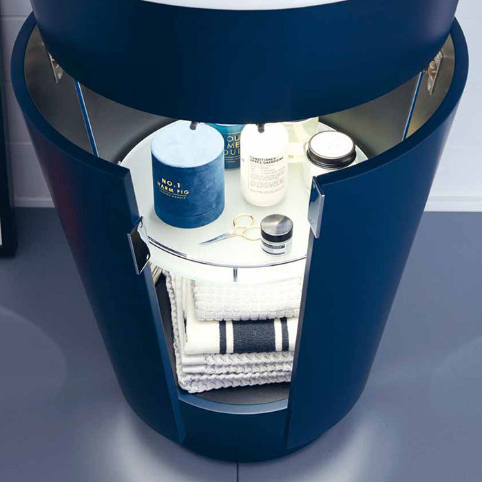 Duravit Starck 1 Тумба напольная 60x56xh82,5 см, цвет night blue satin matt S1952009898