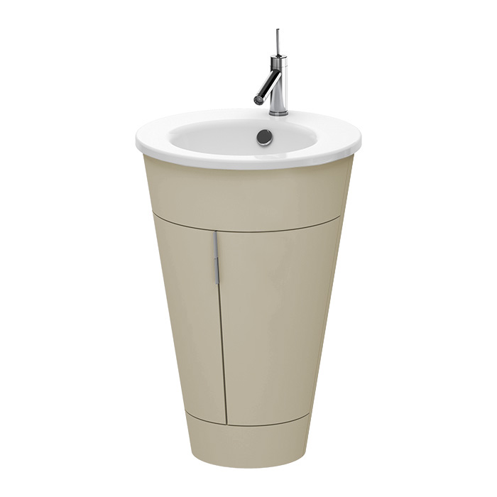 Duravit Starck 1 Тумба напол. 60x56x82,5h, для раковины 040658, цвет: Taupe Satin Matt S1952006060