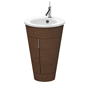 Duravit Starck 1 Тумба напольная 60x56xh82,5 см, 1 полка, цвет american walnut S1952001313