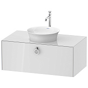 Duravit White Tulip Тумбочка подвесная, 40,8x100xh55 см, цвет белый высокогл. WT498108585