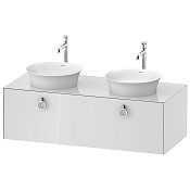 Duravit White Tulip Тумбочка подвесная, 40,8x130xh55 см, цвет белый высокогл. WT4983B8585