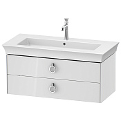 Duravit White Tulip Тумбочка подвесная, 41x98,4xh45,8 cм, цвет белый высокогл. WT435208585