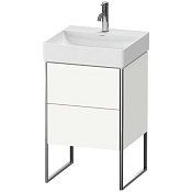 Duravit XSquare Тумба напольная под раковину, 73,1x48,4xh46 cм, цвет White High Gloss XS443902222