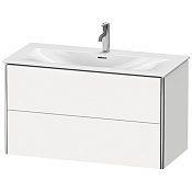 Duravit XSquare Тумба подвесная под раковину, 56x101xh47,8 cм, цвет White High Gloss XS432502222