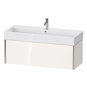 Duravit XViu Тумба подвесная 39,7x118,4xh45,4 cм, цвет белый глянцевый XV42380B122