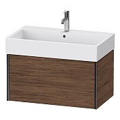 Duravit XViu Тумба подвесная 39,7x78,4xh45,4 cм, цвет черный матовый XV42360B221