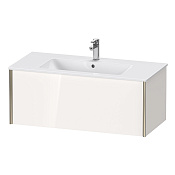 Duravit XViu Тумба подвесная 40x101xh48 cм, цвет белый глянцевый XV40270B122