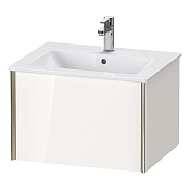 Duravit XViu Тумба подвесная 40x61xh48 cм, для раковины, цвет белый глянцевый XV40250B122