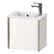 Duravit XViu Тумба подвесная 55,7x51xh42 cм, для раковины #072343, цвет белый глянцевый XV4024LB122