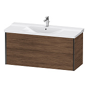 Duravit XViu Тумба подвесная 56,5x101xh46,9 cм, для раковины #233212, цвет черный мат. XV41180B221