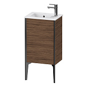 Duravit XViu Тумба подвесная 59,4x41xh29 cм, для раковины #072343, цвет черный матовый XV4480LB221