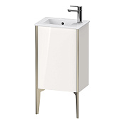 Duravit XViu Тумба подвесная 59,4x41xh29 cм, для раковины #072343, цвет белый глянцевый XV4480LB122