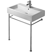 Duravit Vero Металлическая консоль регулировка по высоте + 5 см, хром для умывальника 0030751000