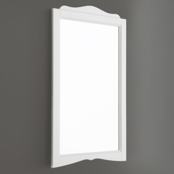 Simas Arcade Зеркало 83х116h см, без подсветки, цвет: белый глянцевый ARS2 bi