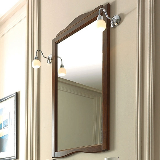 Kerasan Retro Зеркало 63x116h см, в деревянной раме, цвет: Colore Noce 731340