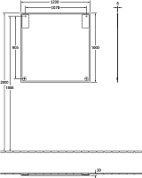 Villeroy & Boch Finion Зеркало 120x2x100h см F6201200