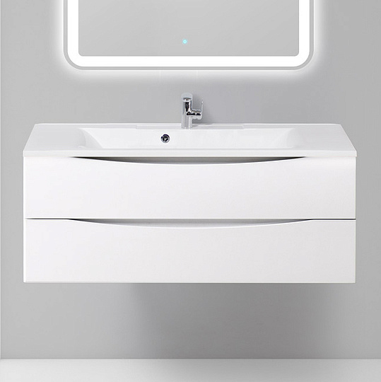 Тумба для комплекта BelBagno Marino 120 bianco lucido MARINO-1200-2C-SO-BL-P
