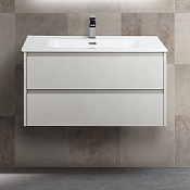 Тумба для комплекта BelBagno Kraft 90 bianco opaco KRAFT-900-2C-SO-BO