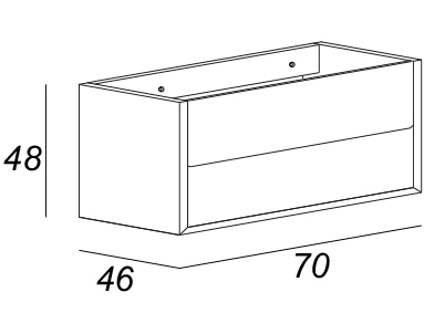 Cezares Bellagio Мебель для ванной со столешницей 54716