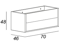 Cezares Bellagio Мебель для ванной со столешницей 54716