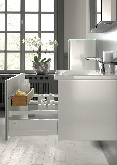 Keuco Royal Reflex Тумба под раковину, подвесная 99,6x48,7x45h см, цвет: белый 34070 210000