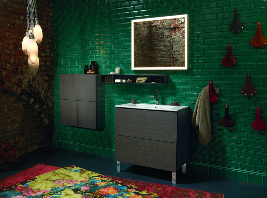 Шкаф Duravit L-Cube коричневая сосна LC116705151