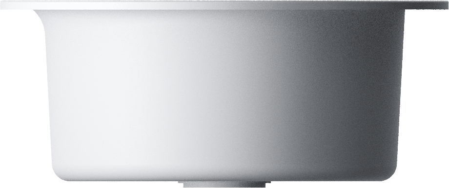 Omoikiri Yasugata 48R-WH Кухонная мойка Tetogranit 48,5x48,5 см, цвет: белый 4993133