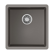 Omoikiri Kata 40-U-GR Кухонная мойка Artgranit 40x42 см, цвет: leningrad grey 4993397