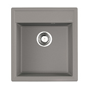 Omoikiri Daisen 46-GR Кухонная мойка Artgranit 46x51 см, цвет: leningrad grey 4993612