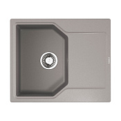 Omoikiri Yonaka 61-GR Кухонная мойка Artgranit 61,5x51 см, цвет: leningrad grey 4993636