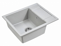 Paulmark Flugen Кухонная мойка It-Granit 60x50 см, цвет: серый PM216050-GR